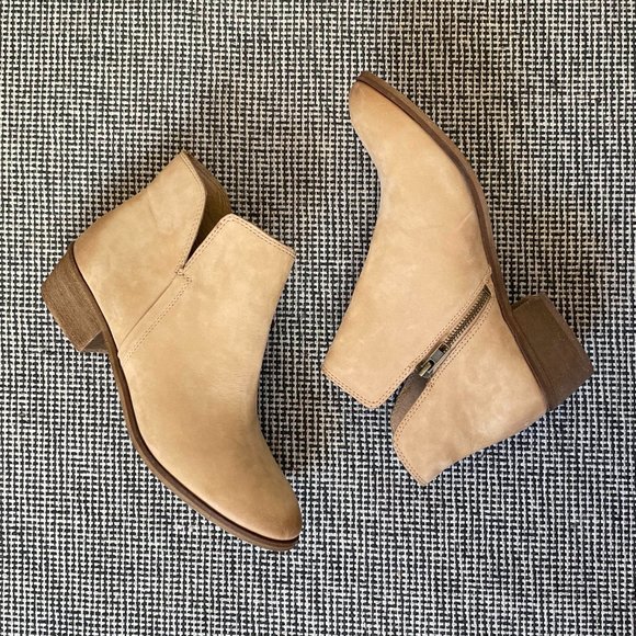 Splendid Shoes - Splendid Nubuck Leather Ankle Boots Size 9.5